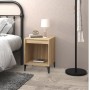 Mesita de noche roble Sonoma 40x35x50 cm de vidaXL, Mesitas de noche - Ref: Foro24-821880, Precio: 43,68 €, Descuento: %