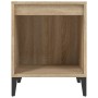 Mesita de noche roble Sonoma 40x35x50 cm de vidaXL, Mesitas de noche - Ref: Foro24-821880, Precio: 43,68 €, Descuento: %