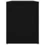 Mueble zapatero de madera contrachapada negro 100x35x45 cm de vidaXL, Zapateros y organizadores de calzado - Ref: Foro24-8169...