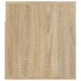 Mesitas de noche de pared 2 uds color roble Sonoma 50x36x40 cm de vidaXL, Mesitas de noche - Ref: Foro24-816887, Precio: 78,9...
