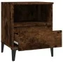 Mesita de noche roble ahumado 40x35x50 cm de vidaXL, Armarios y almacenamiento - Ref: Foro24-821820, Precio: 43,52 €, Descuen...