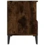 Mesita de noche roble ahumado 40x35x50 cm de vidaXL, Armarios y almacenamiento - Ref: Foro24-821820, Precio: 43,52 €, Descuen...