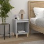 Mesita de noche gris Sonoma 40x35x50 cm de vidaXL, Mesitas de noche - Ref: Foro24-821870, Precio: 32,85 €, Descuento: %