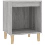 Mesita de noche gris Sonoma 40x35x50 cm de vidaXL, Mesitas de noche - Ref: Foro24-821870, Precio: 32,85 €, Descuento: %