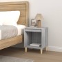 Mesita de noche gris Sonoma 40x35x50 cm de vidaXL, Mesitas de noche - Ref: Foro24-821870, Precio: 32,85 €, Descuento: %