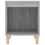 Mesita de noche gris Sonoma 40x35x50 cm de vidaXL, Mesitas de noche - Ref: Foro24-821870, Precio: 32,85 €, Descuento: %