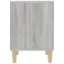 Mesita de noche gris Sonoma 40x35x50 cm de vidaXL, Mesitas de noche - Ref: Foro24-821870, Precio: 32,46 €, Descuento: %