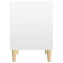 Mesitas de noche 2 unidades blanco brillante 40x35x50 cm de vidaXL, Mesitas de noche - Ref: Foro24-821863, Precio: 58,52 €, D...