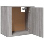 Mesitas de noche de pared 2 uds gris Sonoma 50x30x47 cm de vidaXL, Mesitas de noche - Ref: Foro24-816877, Precio: 45,35 €, De...