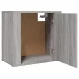 Mesitas de noche de pared 2 uds gris Sonoma 50x30x47 cm de vidaXL, Mesitas de noche - Ref: Foro24-816877, Precio: 44,95 €, De...