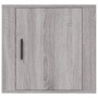 Mesitas de noche de pared 2 uds gris Sonoma 50x30x47 cm de vidaXL, Mesitas de noche - Ref: Foro24-816877, Precio: 45,35 €, De...