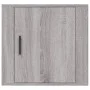 Mesitas de noche de pared 2 uds gris Sonoma 50x30x47 cm de vidaXL, Mesitas de noche - Ref: Foro24-816877, Precio: 44,95 €, De...