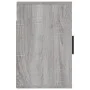 Mesitas de noche de pared 2 uds gris Sonoma 50x30x47 cm de vidaXL, Mesitas de noche - Ref: Foro24-816877, Precio: 44,95 €, De...