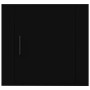 Mesitas de noche de pared 2 uds negro 50x30x47 cm de vidaXL, Mesitas de noche - Ref: Foro24-816867, Precio: 53,29 €, Descuent...