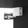 Mesitas de noche de pared 2 uds negro 50x30x47 cm de vidaXL, Mesitas de noche - Ref: Foro24-816867, Precio: 52,73 €, Descuent...