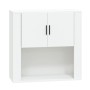 Armario de pared madera contrachapada blanco 80x33x80 cm de vidaXL, Armarios y almacenamiento - Ref: Foro24-816584, Precio: 7...