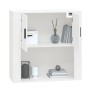 Armario de pared madera contrachapada blanco 80x33x80 cm de vidaXL, Armarios y almacenamiento - Ref: Foro24-816584, Precio: 7...