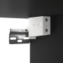 Mesita de noche de pared negro 50x36x40 cm de vidaXL, Mesitas de noche - Ref: Foro24-816882, Precio: 47,89 €, Descuento: %