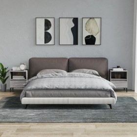 Mesitas de noche 2 unidades gris Sonoma 40x35x50 cm de vidaXL, Armarios y almacenamiento - Ref: Foro24-821823, Precio: 76,00 ...