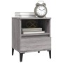 Mesitas de noche 2 unidades gris Sonoma 40x35x50 cm de vidaXL, Armarios y almacenamiento - Ref: Foro24-821823, Precio: 76,00 ...