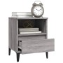 Mesitas de noche 2 unidades gris Sonoma 40x35x50 cm de vidaXL, Armarios y almacenamiento - Ref: Foro24-821823, Precio: 76,00 ...