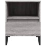 Mesitas de noche 2 unidades gris Sonoma 40x35x50 cm de vidaXL, Armarios y almacenamiento - Ref: Foro24-821823, Precio: 76,00 ...