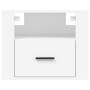 Mesita de noche de pared blanco 50x36x40 cm de vidaXL, Mesitas de noche - Ref: Foro24-816880, Precio: 52,61 €, Descuento: %