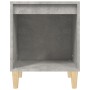 Mesitas de noche 2 unidades gris hormigón 40x35x50 cm de vidaXL, Mesitas de noche - Ref: Foro24-821867, Precio: 41,41 €, Desc...