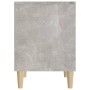 Mesitas de noche 2 unidades gris hormigón 40x35x50 cm de vidaXL, Mesitas de noche - Ref: Foro24-821867, Precio: 41,41 €, Desc...