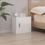 Mesitas de noche de pared 2 uds blanco 50x30x47 cm de vidaXL, Mesitas de noche - Ref: Foro24-816865, Precio: 45,42 €, Descuen...