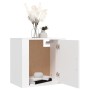 Mesitas de noche de pared 2 uds blanco 50x30x47 cm de vidaXL, Mesitas de noche - Ref: Foro24-816865, Precio: 45,42 €, Descuen...