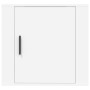 Mesitas de noche de pared 2 uds blanco 50x30x47 cm de vidaXL, Mesitas de noche - Ref: Foro24-816865, Precio: 45,42 €, Descuen...