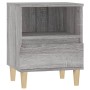 Mesitas de noche 2 unidades gris Sonoma 40x35x50 cm de vidaXL, Mesitas de noche - Ref: Foro24-821807, Precio: 72,12 €, Descue...