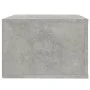 Wall-mounted bedside table in concrete gray color, 50x36x25 cm by vidaXL, Nightstands - Ref: Foro24-816848, Price: 37,97 €, D...