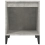 Mesita de noche gris hormigón 40x35x50 cm de vidaXL, Mesitas de noche - Ref: Foro24-821882, Precio: 35,31 €, Descuento: %