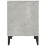 Mesita de noche gris hormigón 40x35x50 cm de vidaXL, Mesitas de noche - Ref: Foro24-821882, Precio: 34,90 €, Descuento: %