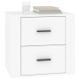 Mesita de noche blanca 50x39x47 cm de vidaXL, Taquillas y armarios de almacenamiento - Ref: Foro24-816704, Precio: 58,07 €, D...
