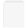 Mesita de noche blanca 50x39x47 cm de vidaXL, Taquillas y armarios de almacenamiento - Ref: Foro24-816704, Precio: 58,07 €, D...