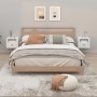 Mesitas de noche de pared 2 uds blanco 50x36x40 cm de vidaXL, Mesitas de noche - Ref: Foro24-816881, Precio: 70,72 €, Descuen...