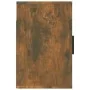 Mesita de noche de pared color roble ahumado 50x30x47 cm de vidaXL, Mesitas de noche - Ref: Foro24-816874, Precio: 34,92 €, D...