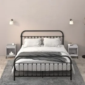 Bedside tables 2 units gray Sonoma 40x35x50 cm by vidaXL, Nightstands - Ref: Foro24-821887, Price: 47,99 €, Discount: %