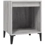 Bedside tables 2 units gray Sonoma 40x35x50 cm by vidaXL, Nightstands - Ref: Foro24-821887, Price: 47,99 €, Discount: %
