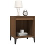 Mesitas de noche 2 unidades roble marrón 40x35x50 cm de vidaXL, Mesitas de noche - Ref: Foro24-821889, Precio: 39,64 €, Descu...