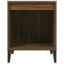 Mesitas de noche 2 unidades roble marrón 40x35x50 cm de vidaXL, Mesitas de noche - Ref: Foro24-821889, Precio: 39,64 €, Descu...