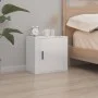 Wall-mounted bedside tables 2 units glossy white 50x30x47 cm by vidaXL, Nightstands - Ref: Foro24-816869, Price: 55,71 €, Dis...