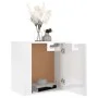 Wall-mounted bedside tables 2 units glossy white 50x30x47 cm by vidaXL, Nightstands - Ref: Foro24-816869, Price: 55,71 €, Dis...