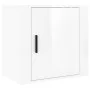 Wall-mounted bedside tables 2 units glossy white 50x30x47 cm by vidaXL, Nightstands - Ref: Foro24-816869, Price: 55,71 €, Dis...