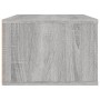 Mueble TV colgante madera contrachapada gris Sonoma 80x36x25 cm de vidaXL, Muebles TV - Ref: Foro24-816838, Precio: 50,49 €, ...