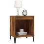 Mesita de noche roble ahumado 40x35x50 cm de vidaXL, Mesitas de noche - Ref: Foro24-821884, Precio: 35,31 €, Descuento: %