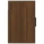 Wall bedside tables 2 pcs brown oak 50x30x47 cm by vidaXL, Nightstands - Ref: Foro24-816879, Price: 60,57 €, Discount: %